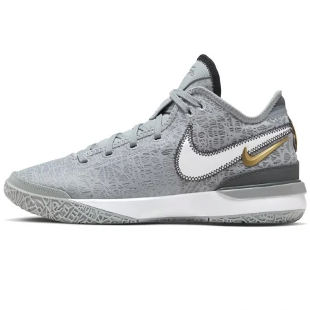 Nike LeBron NXXT Gen Nike Lebron NXXT Gen Wolf Grey Metallic Gold